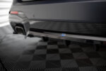Maxton rear splitter (with vertical bars) for BMW X3 M-Pack G01 Facelift