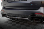 Maxton rear splitter (with vertical bars) for BMW X3 M-Pack G01 Facelift
