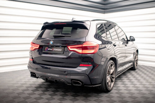 Maxton rear splitter (with vertical bars) for BMW X3 M40i / M40d G01