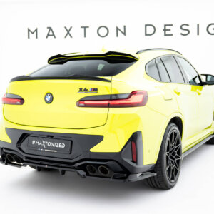Maxton rear splitter (with vertical bars) for BMW X4M F98 Facelift