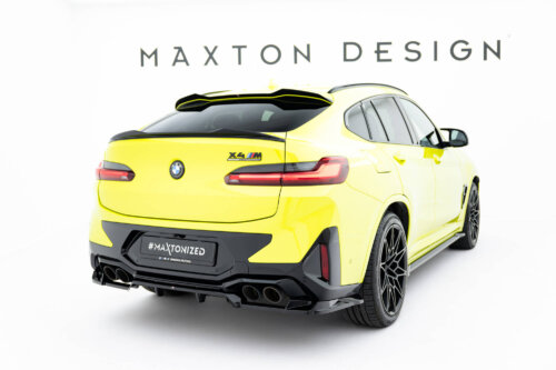 Maxton rear splitter (with vertical bars) for BMW X4M F98 Facelift