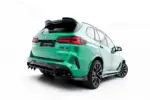 Maxton rear splitter (with vertical bars) for BMW X5 M F95 / F95 Facelift