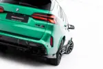 Maxton rear splitter (with vertical bars) for BMW X5 M F95 / F95 Facelift