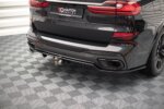 Maxton rear splitter (with vertical bars) for BMW X7 M-Pack G07