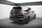 Maxton stražnji splitter (s vertikalnim šipkama) za BMW X7 M-Pack G07 Facelift