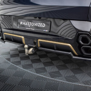 Maxton rear splitter (with vertical bars) for BMW XM G09