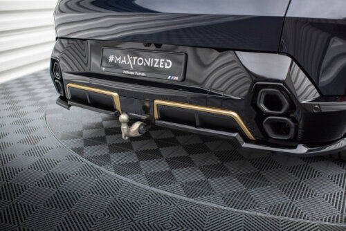 Maxton rear splitter (with vertical bars) for BMW XM G09