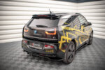 Maxton rear splitter (with vertical bars) for BMW i3 Mk1 Facelift
