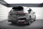 Maxton rear splitter (with vertical bars) for BMW iX M-Pack i20
