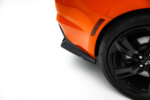 Maxton rear splitter (with vertical bars) for Chevrolet Camaro SS Mk6 Facelift