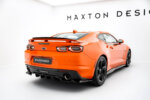 Maxton rear splitter (with vertical bars) for Chevrolet Camaro SS Mk6 Facelift