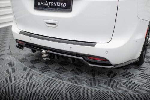 Maxton rear splitter (with vertical bars) for Chrysler Pacifica Mk2 Facelift