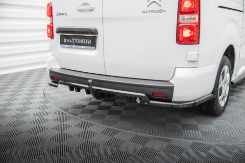 Maxton rear splitter (with vertical bars) for Citroen Jumpy L3 Mk3