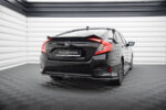 Maxton rear splitter for Honda Civic Mk10