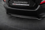 Maxton rear splitter for Honda Civic Mk10