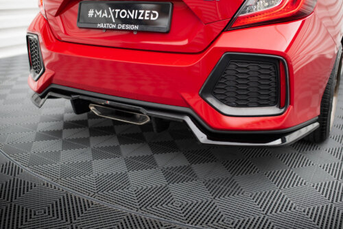 Maxton rear splitter for Honda Civic SI Mk10