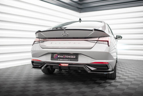 Maxton rear splitter for Hyundai Elantra Mk7