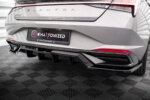 Maxton rear splitter for Hyundai Elantra Mk7