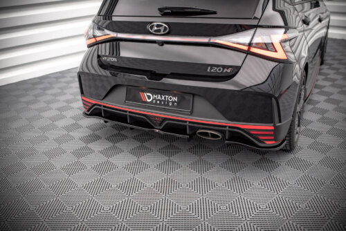 Maxton rear splitter for Hyundai I20 N Mk3
