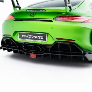 Maxton stražnji splitter (with vertical bars) + LED za Mercedes-AMG GT R C190 Facelift