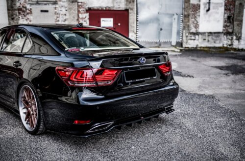 Maxton rear splitter for Leuxs LS Mk4 Facelift