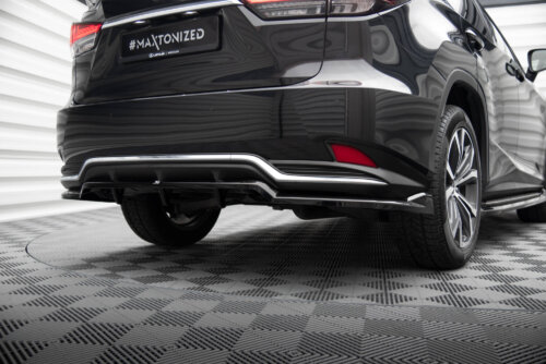 Maxton rear splitter for Lexus RX Mk4 Facelift