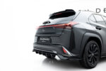 Maxton rear splitter (with vertical bars) for Lexus UX F-Sport Mk1