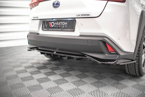 Maxton rear splitter (with vertical bars) for Lexus UX Mk1