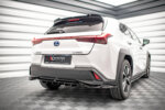 Maxton rear splitter (with vertical bars) for Lexus UX Mk1