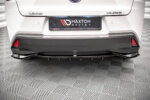 Maxton rear splitter (with vertical bars) for Lexus UX Mk1
