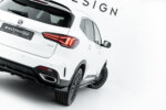 Maxton rear splitter (with vertical bars) for MG HS Mk1 Facelift