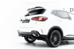 Maxton rear splitter (with vertical bars) for MG HS Mk1 Facelift