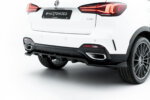 Maxton rear splitter (with vertical bars) for MG HS Mk1 Facelift