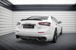 Maxton rear splitter (with vertical bars) for Maserati Ghibli Mk3 Facelift