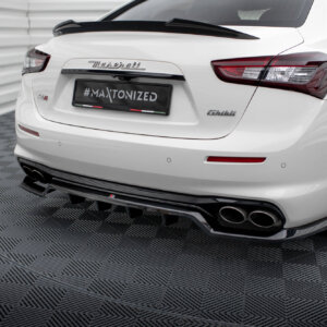 Maxton stražnji splitter (s vertikalnim šipkama) za Maserati Ghibli Mk3 Facelift