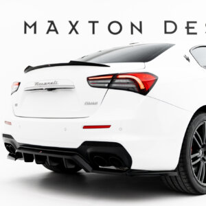Maxton stražnji splitter (s vertikalnim šipkama) za Maserati Ghibli Modena Mk3 Facelift