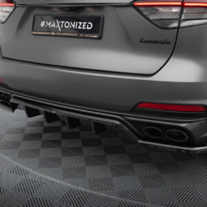 Maxton stražnji splitter (s vertikalnim šipkama) za Maserati Levante Trofeo Mk1