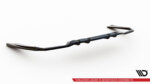Maxton rear splitter (with vertical bars) for Mercedes-AMG C 43 Sedan W205 Facelift