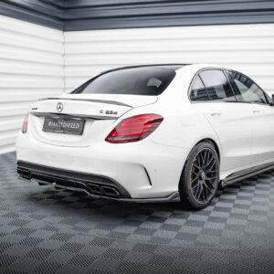 Maxton stražnji splitter (s vertikalnim šipkama) za Mercedes-AMG C63 Sedan / Estate W205 / S205