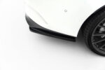 Maxton rear splitter (with vertical bars) for Mercedes-AMG CLA 35 / 45 Coupe / Shooting Brake C118 Facelift / X118 Facelift