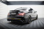 Maxton rear splitter (with vertical bars) for Mercedes-AMG CLA 45 C117 Facelift