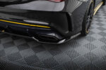 Maxton rear splitter (with vertical bars) for Mercedes-AMG CLA 45 C117 Facelift