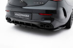Maxton rear splitter (with vertical bars) for Mercedes-AMG CLE 53 C236