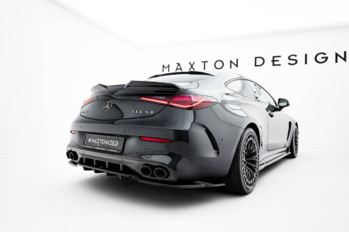 Maxton rear splitter (with vertical bars) for Mercedes-AMG CLE 53 C236