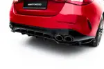 Maxton rear splitter (with vertical bars) for Mercedes-AMG E53 Sedan / Estate W214