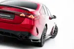 Maxton rear splitter (with vertical bars) for Mercedes-AMG E53 Sedan / Estate W214