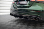 Maxton rear splitter (with vertical bars) for Mercedes-AMG E63 W213 Facelift