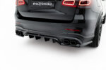 Maxton rear splitter (with vertical bars) for Mercedes-AMG GLC 43 SUV X253 Facelift