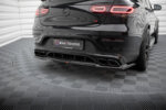 Maxton rear splitter (with vertical bars) for Mercedes-AMG GLC 63 Coupe C253 Facelift
