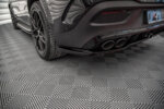 Maxton rear splitter (with vertical bars) for Mercedes-AMG GLE 53 Coupe C167 / C167 Facelift
